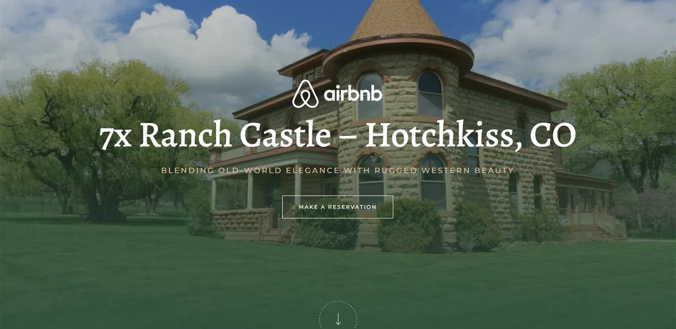 7x Ranch Castle website designed by Accelerated Websites